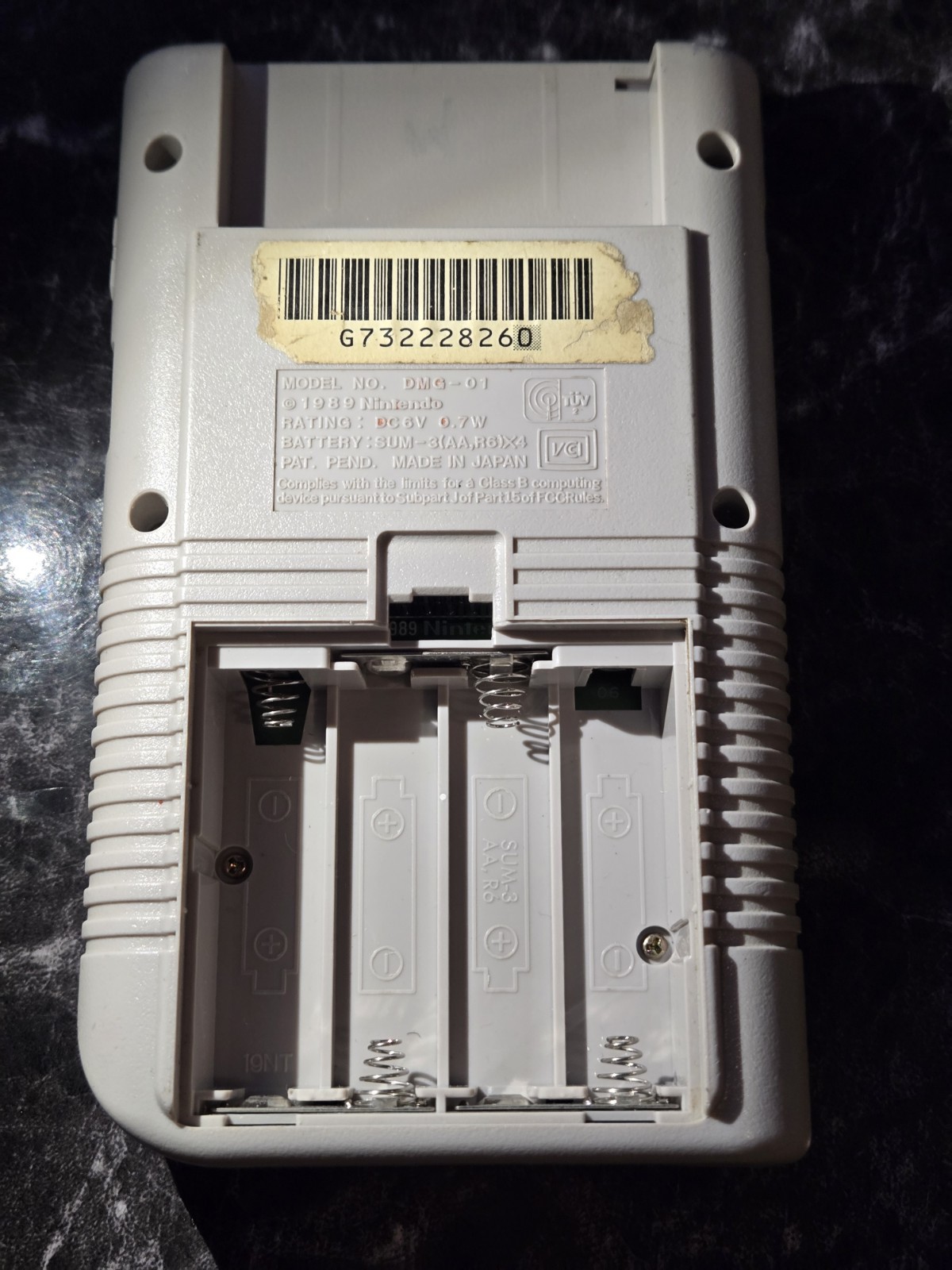 Nintendo Game Boy Original Handheld System DMG 01 – Gray Tested