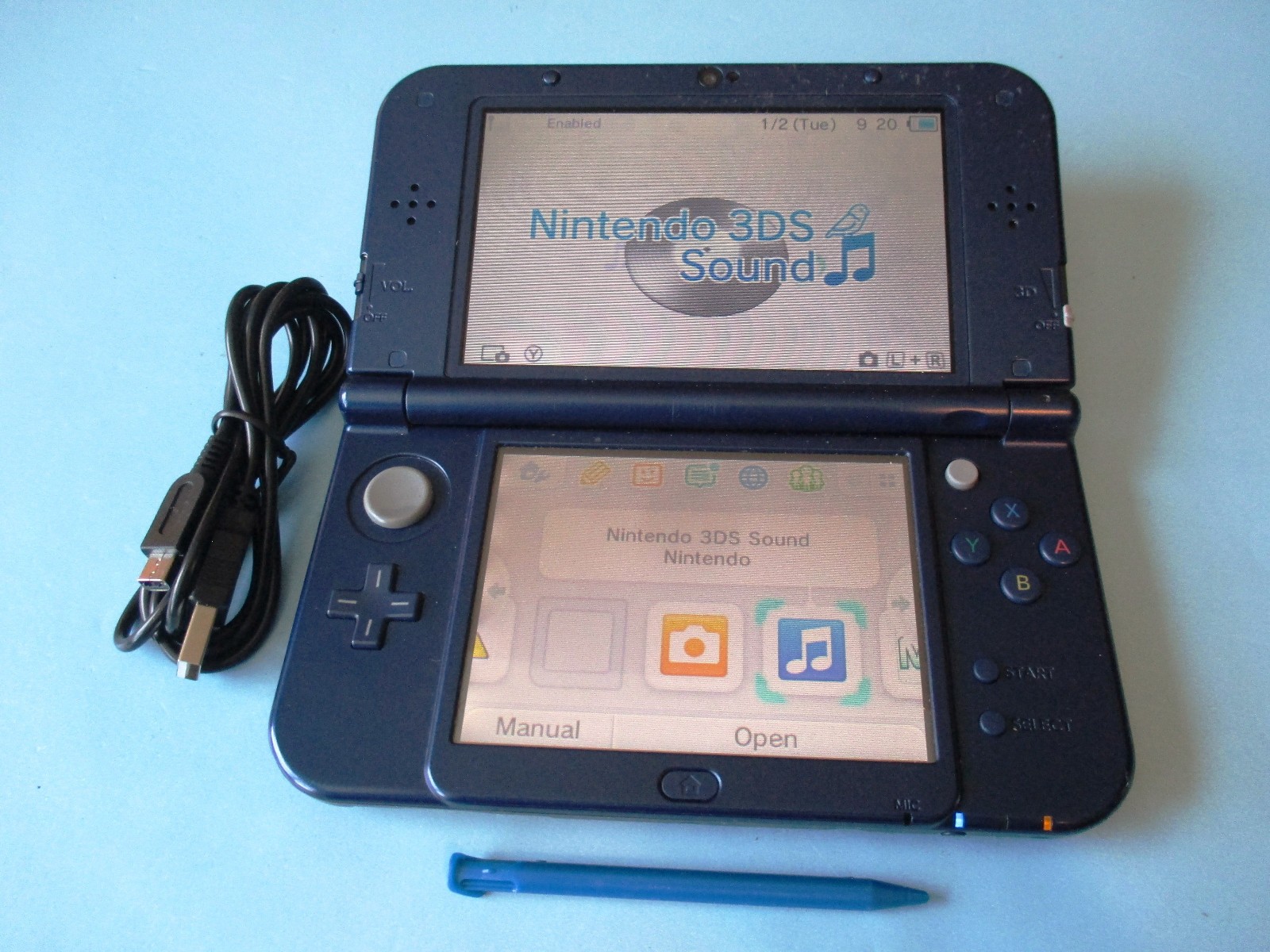 Nintendo New 3DS XL Galaxy Edition System w/Charger US Version FREE Ship!