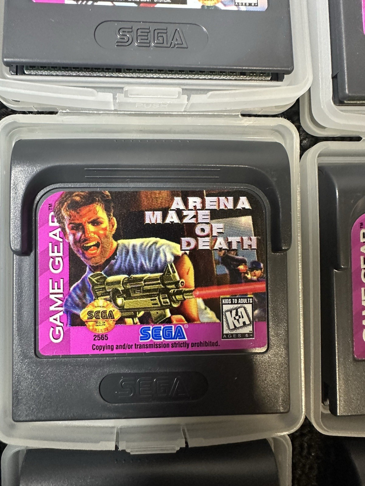 Sega Game Gear – 12 Games – Accessories – & CARY CASE. VGS