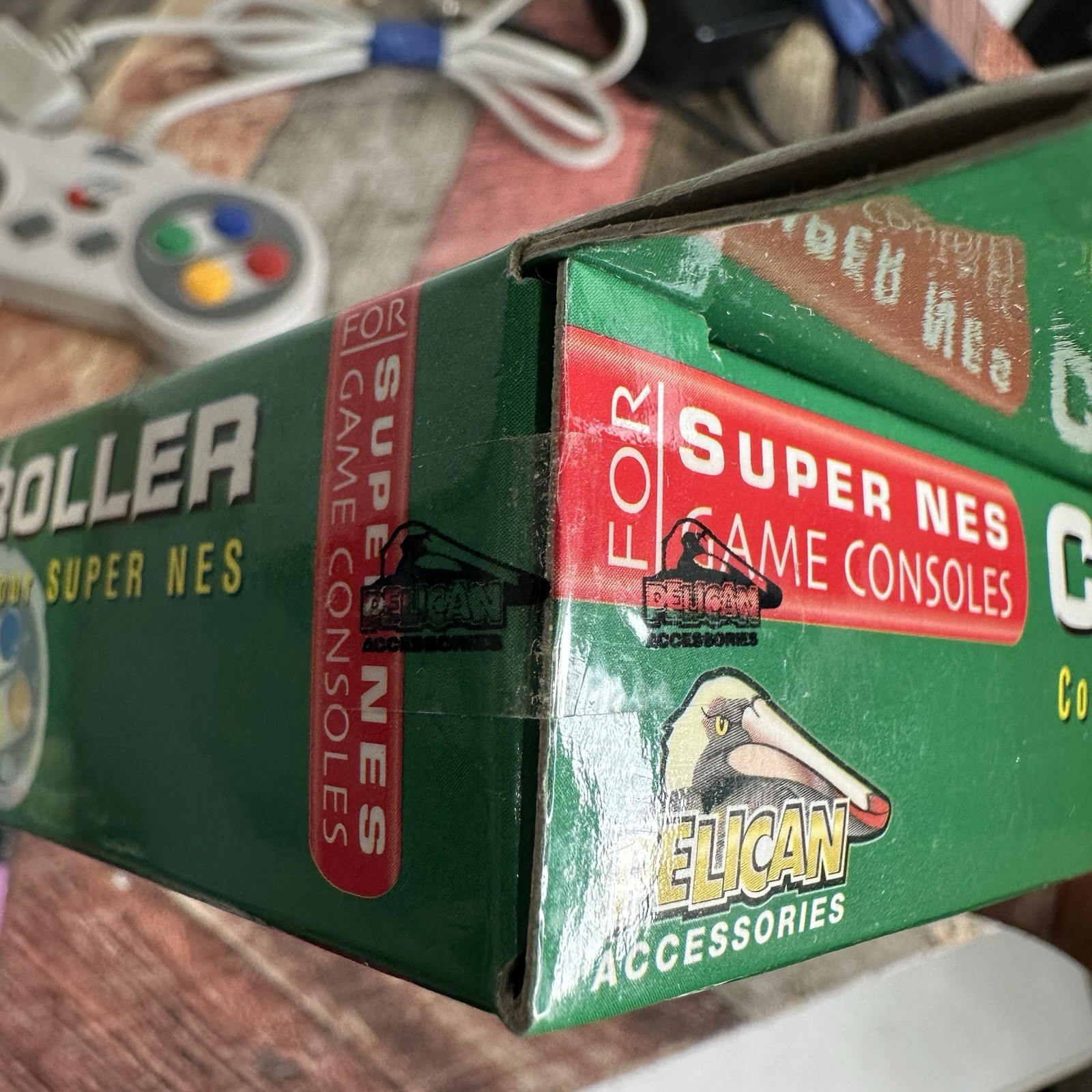 Super Nintendo SNES Console SNS-001 Bundle w/ Lemmings & Cleaning Kit + 2 Contls