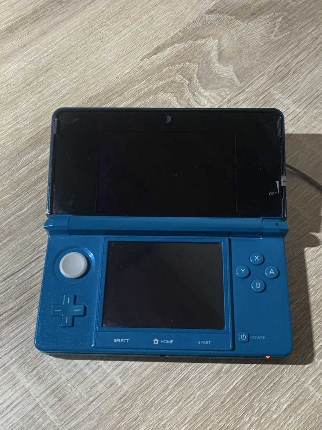1074 Nintendo 3DS Aqua Blue Excellent TESTED