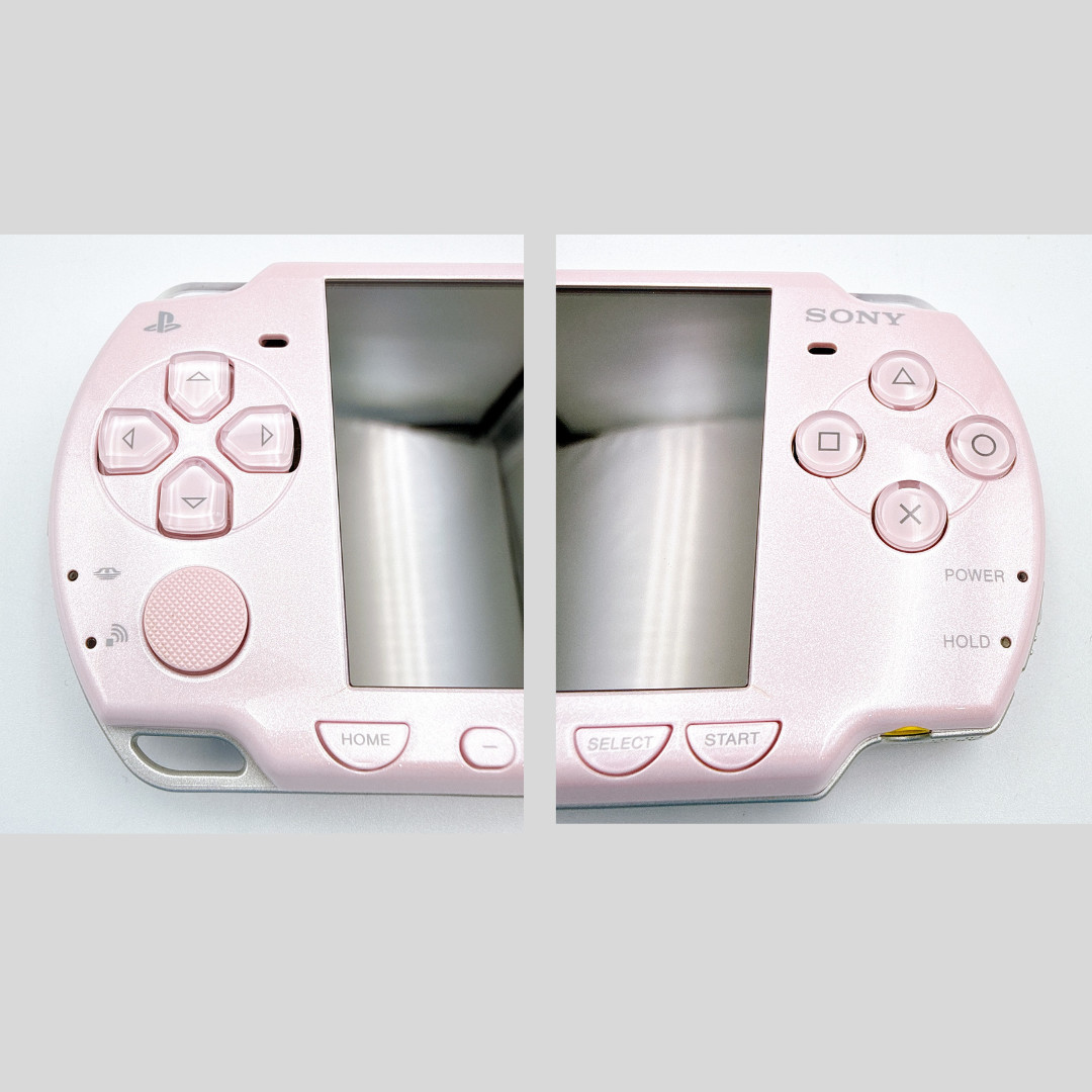 Sony PSP-2000 PSP 2000 Console Rose Pink in box Region free w/32MB memory – Mint