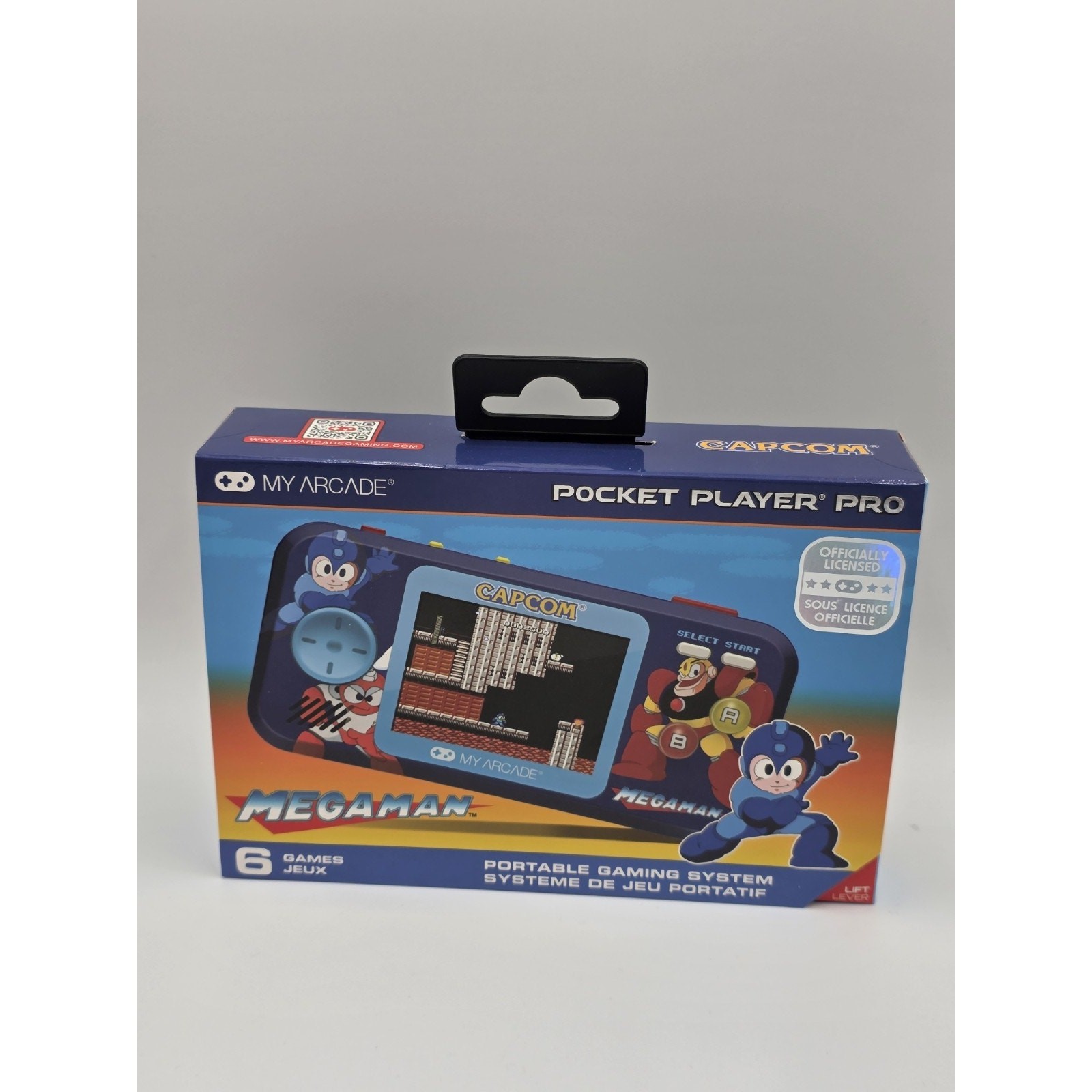 My Arcade Mega Man Pocket Player Pro: Portable Video Game System with 6 Games
