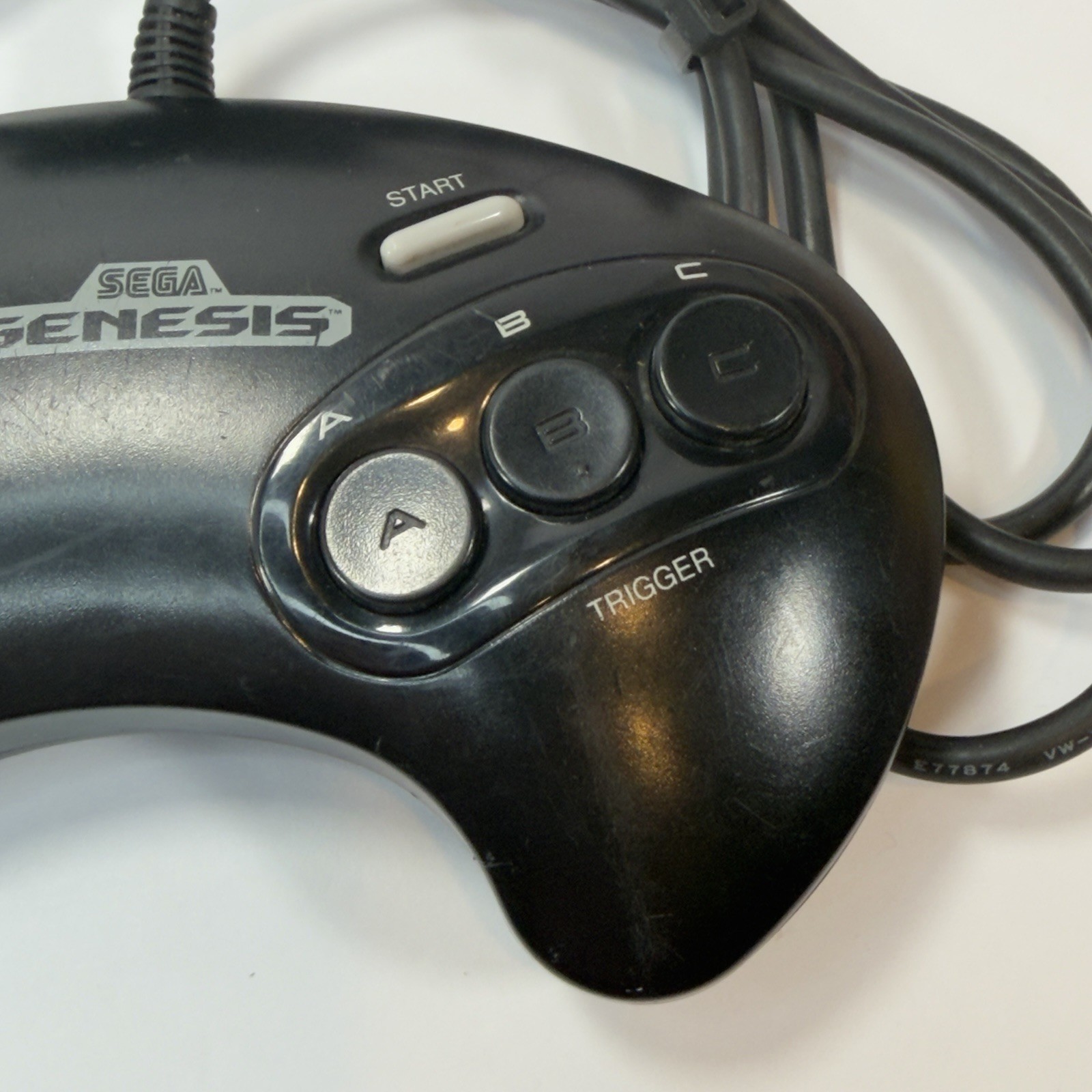 Sega Genesis Model 2 Console OEM Bundle Controller AC AV Cable NFL 95 Tested
