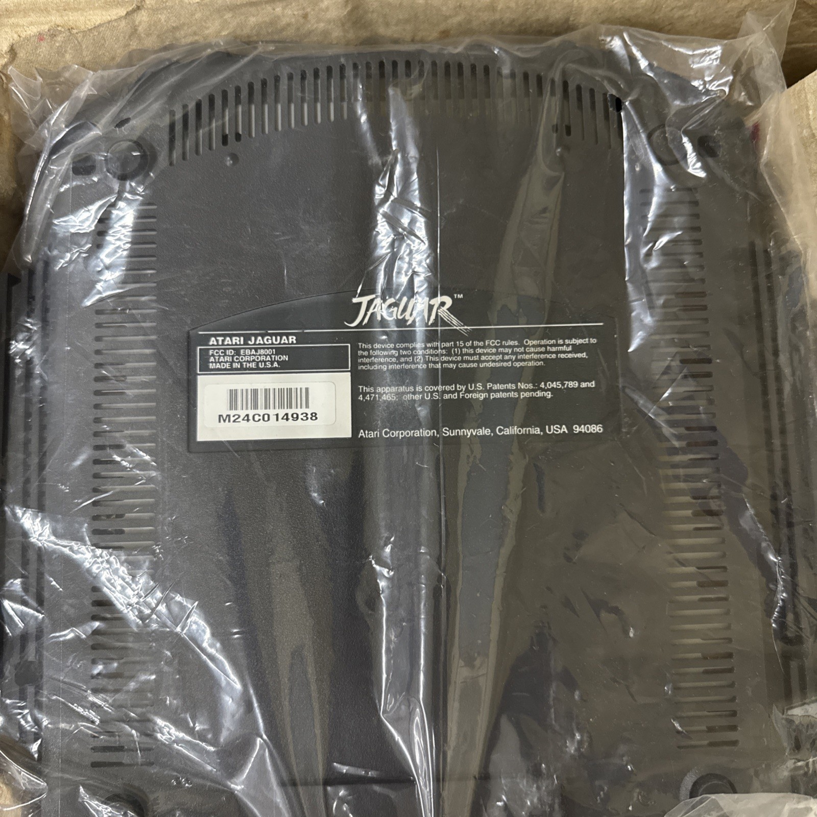 Atari Jaguar Console System Complete in Box w/ Cybermorph CIB Tested -In Plastic