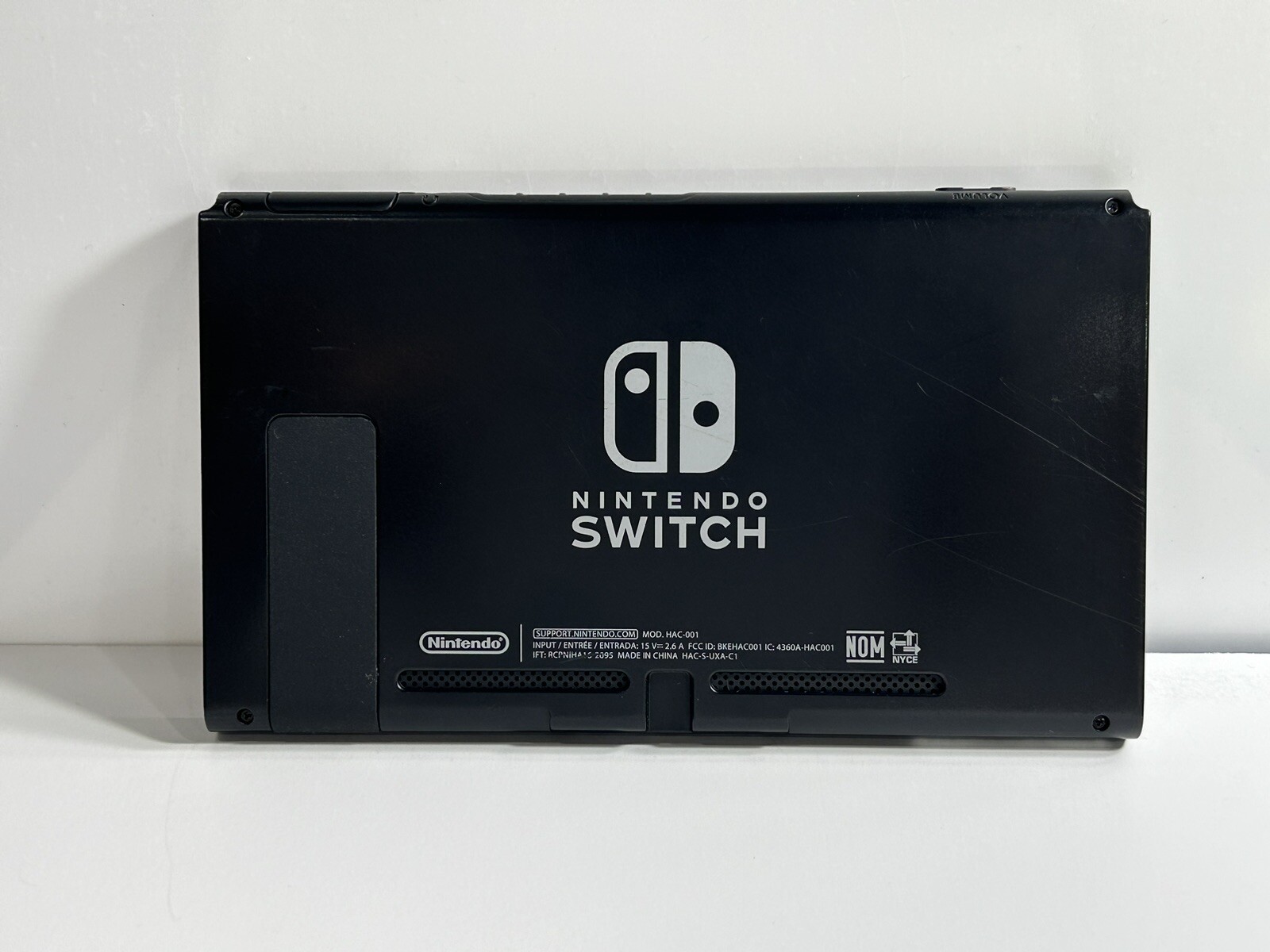 Nintendo Switch HAC-001 System Tablet Only Tested And Reset Poor Condition