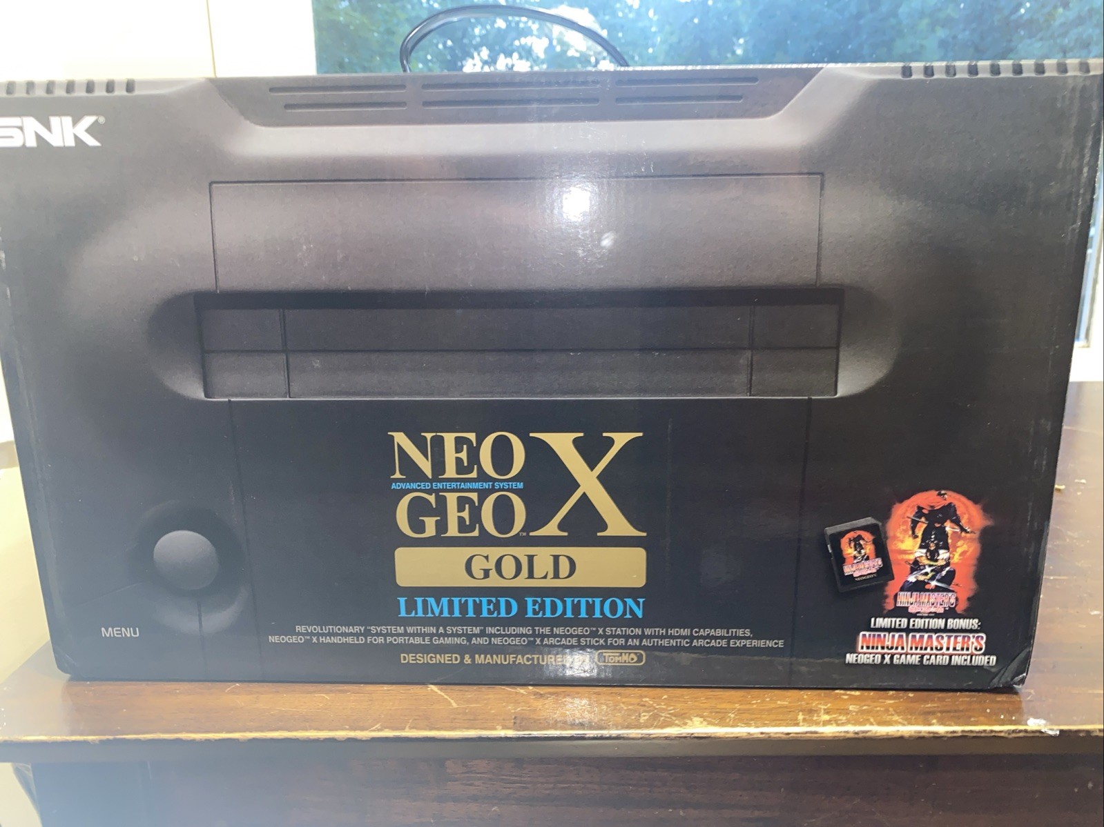 Neo Geo X Gold Limited Edition. Brand New With Factory Seals