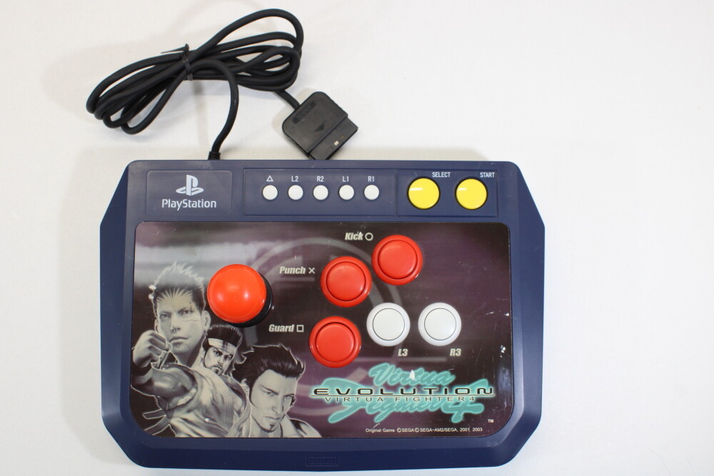 Hori Virtua Fighter 4 Evolution Stick Arcade Controller PS2 PS1 Japan Import B