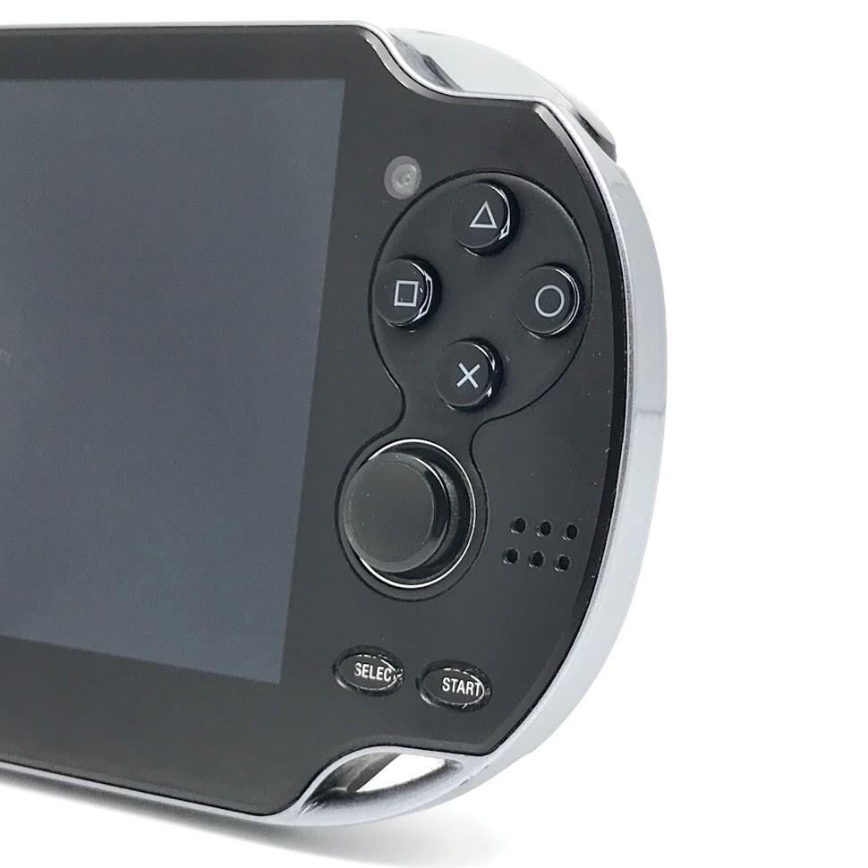 SONY PS Vita PCH-1000 Crystal Black Wi-Fi OLED w/ Charger «Near Mint»